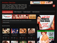 Tablet Screenshot of amateur-sexclips.com